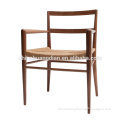 Solid wood frame modern armchair design HDAC1050